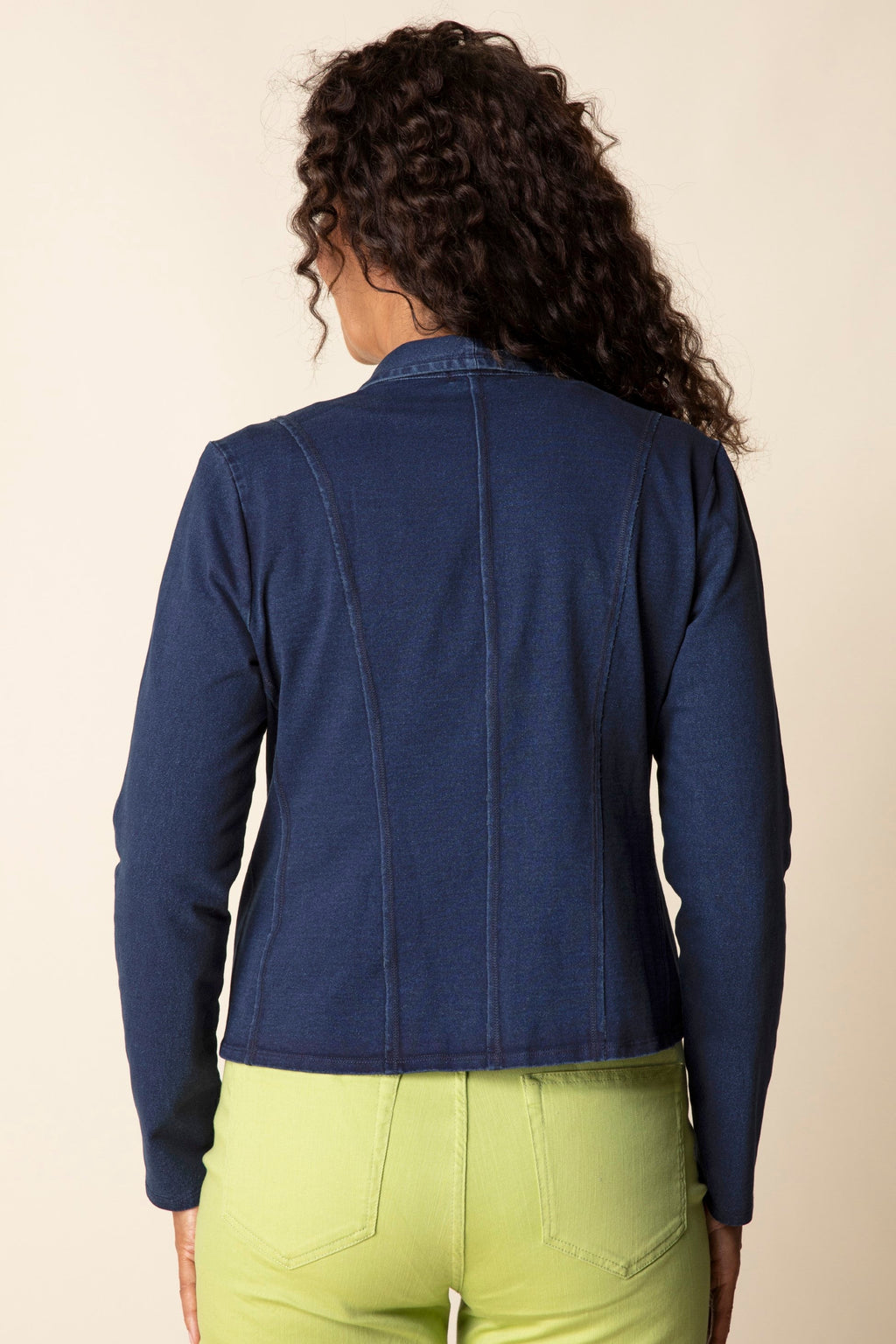 Habitat Stonewash Knit South Side Jacket in Denim