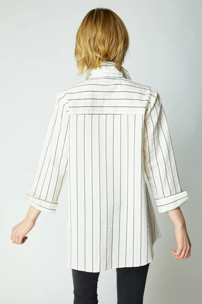 Habitat Striped "One" Shirt in White