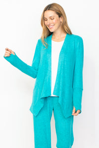 Habitat's Super Soft Fleece Reset Cardi in Lake