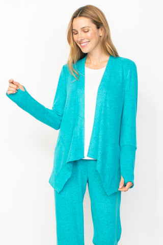 Habitat's Super Soft Fleece Reset Cardi in Lake