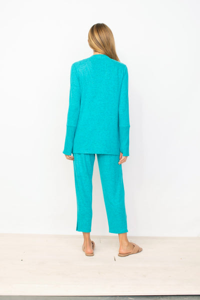 Habitat's Super Soft Fleece Reset Cardi in Lake