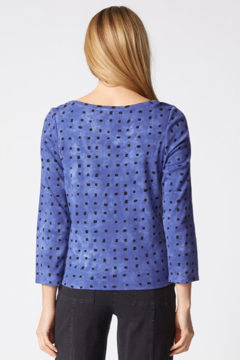 Habitat Tie Dye Tiles Everyday Tee in Midnight