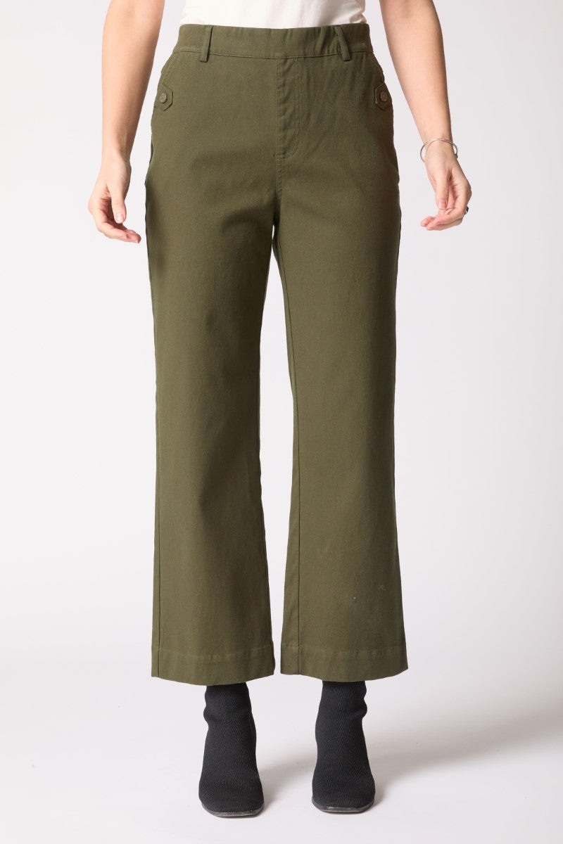 Habitat's Twill Soho Pants in Forest
