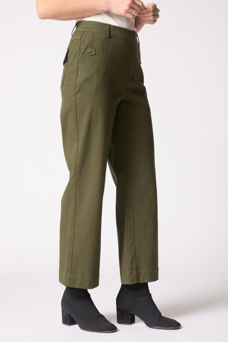 Habitat's Twill Soho Pants in Forest