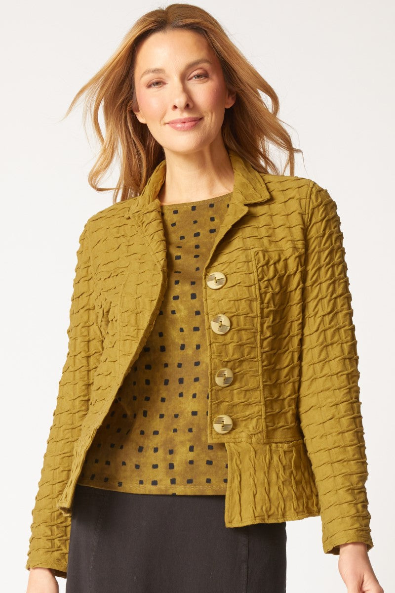 Habitat Tie Dye Tiles Everyday Tee in Avocado