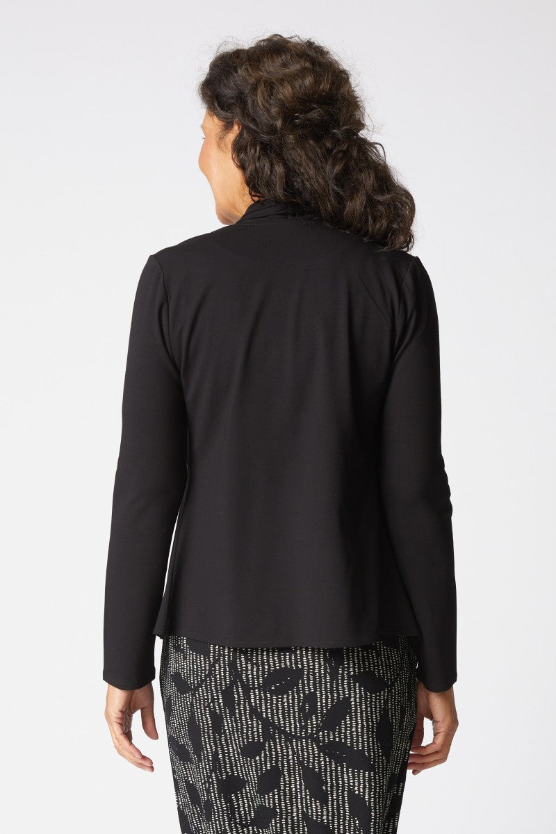 Habitat Core Travel Waterfall Jacket in Black