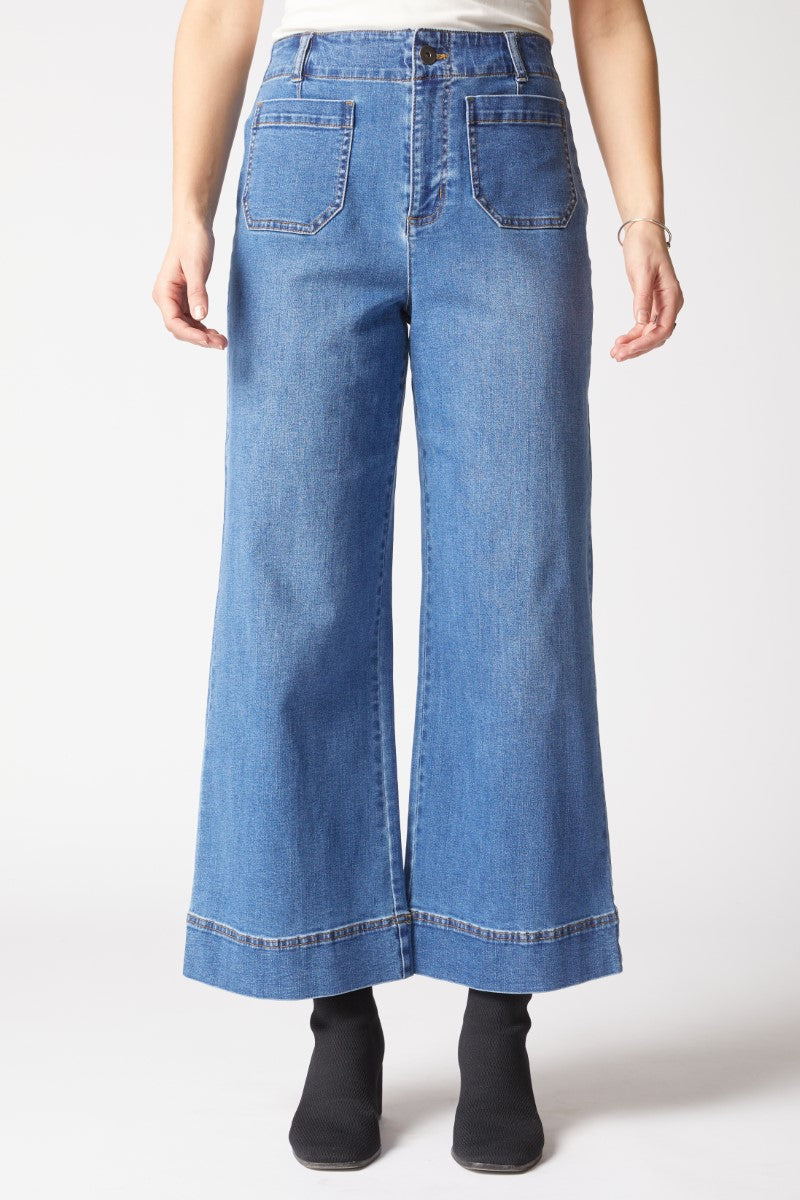 Habitat's Wide Leg Ankle Jeans