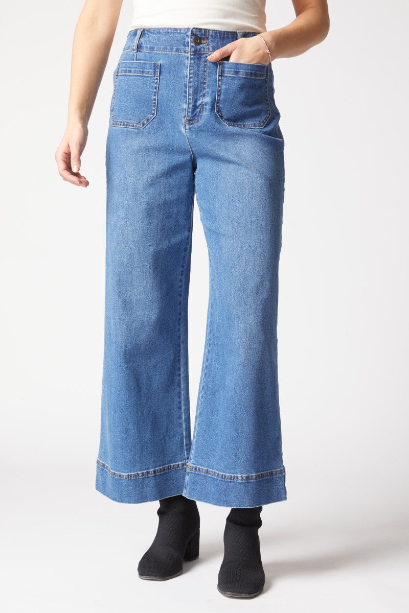 Habitat's Wide Leg Ankle Jeans