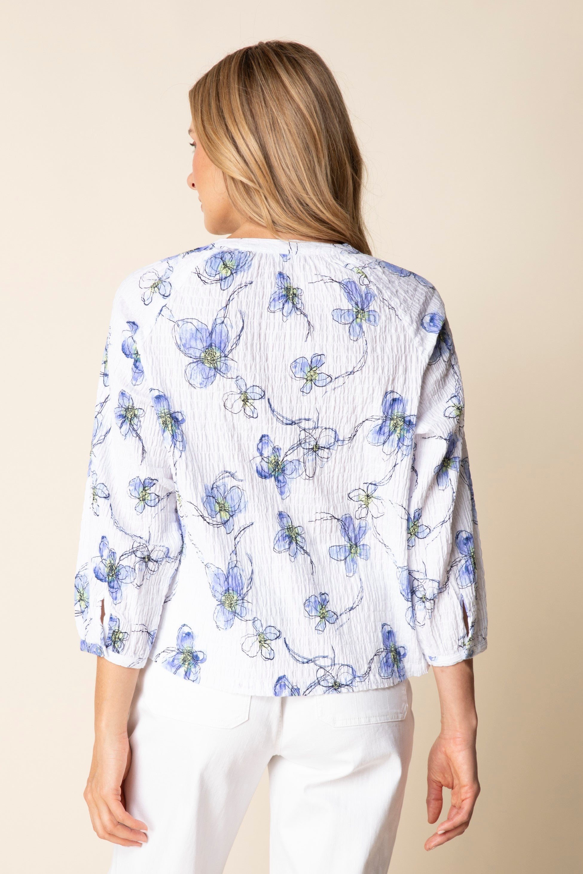 Habitat Wildflower Jacket in Indigo