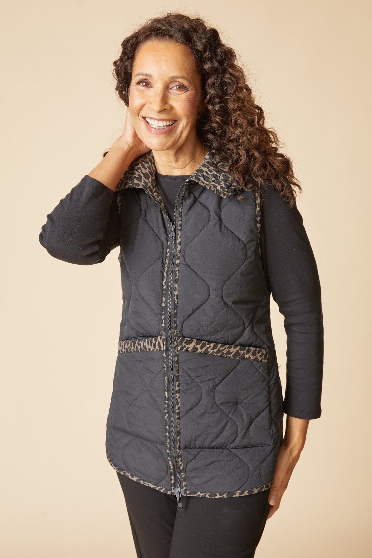  Habitat Wildside Reversible Quilt Vest 