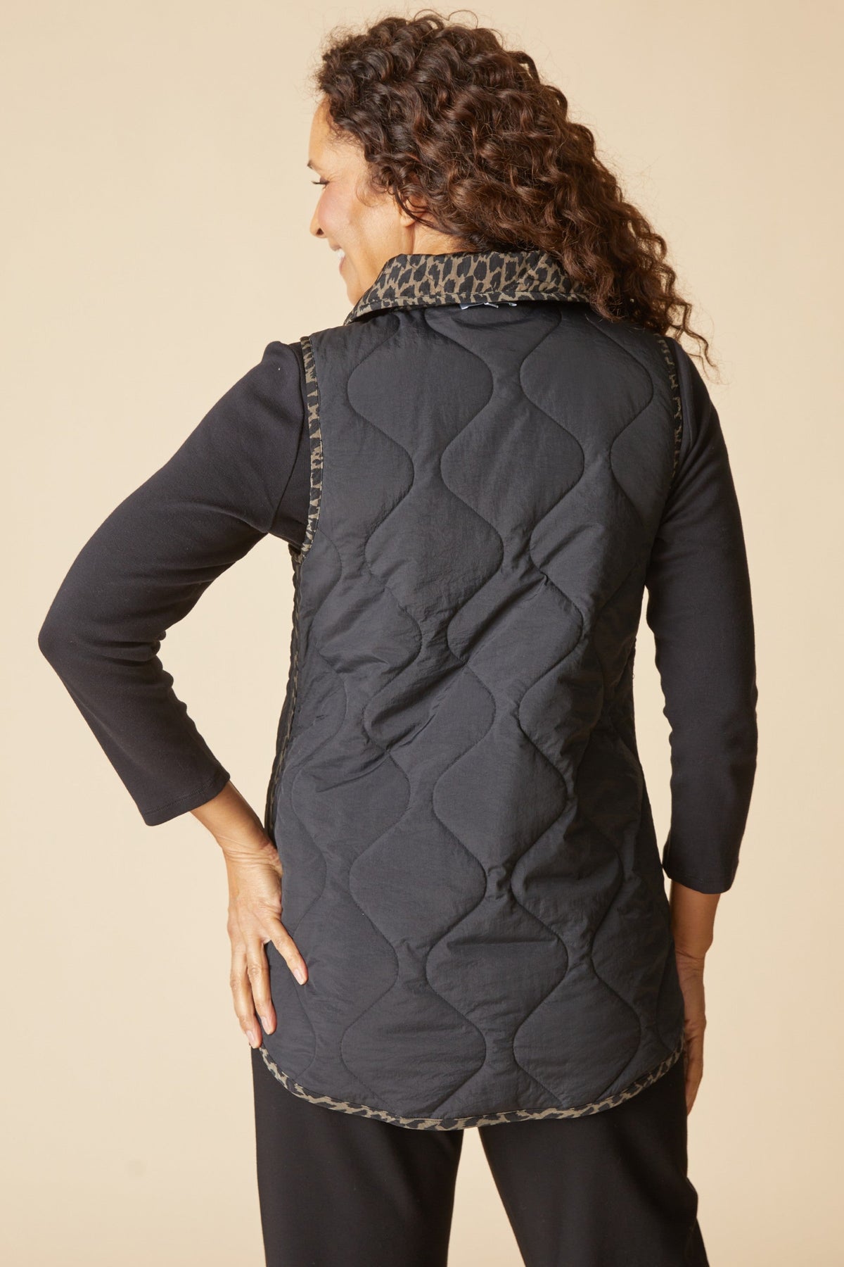  Habitat Wildside Reversible Quilt Vest 