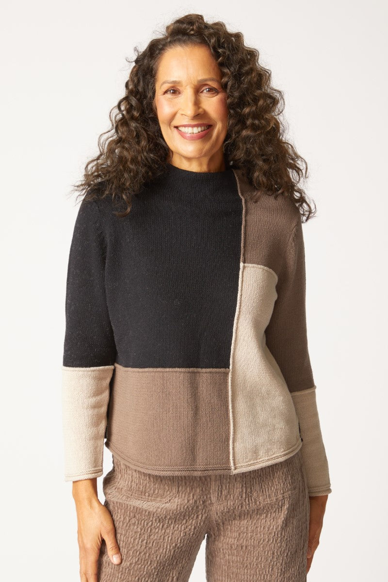 Habitat's Yin Yang Sweater in Truffle