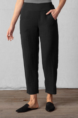 Habitat Tapered Ankle Pant Black Express Travel Collection