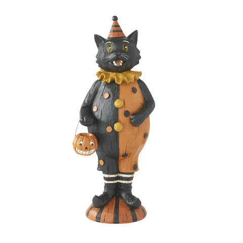 Trick or Treat Cat Halloween Figure