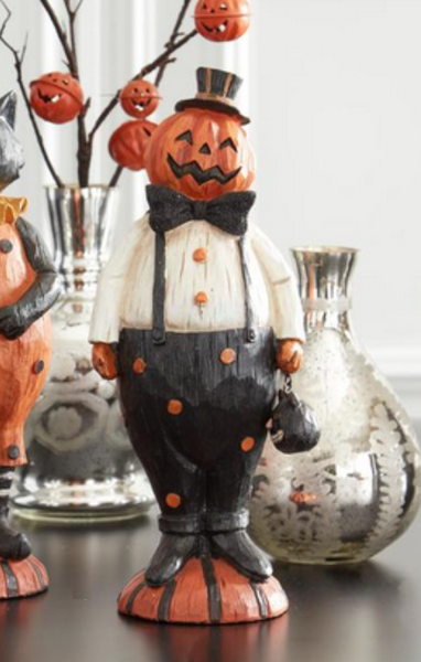 Pumpkin Man Halloween Figure