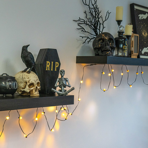 Spooky Pumpkin String Lights