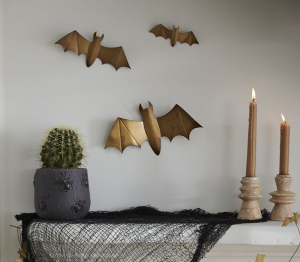 Winged Bat Wall Decor / Medium