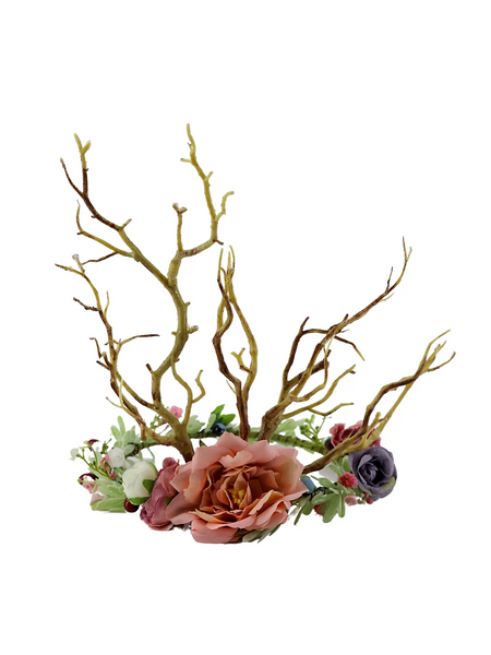 Floral Woodland Crown