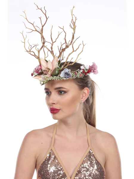 Floral Woodland Crown