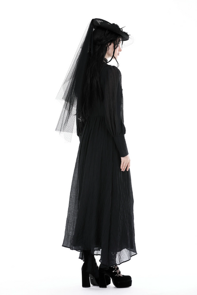 Gothic Veiled Hat