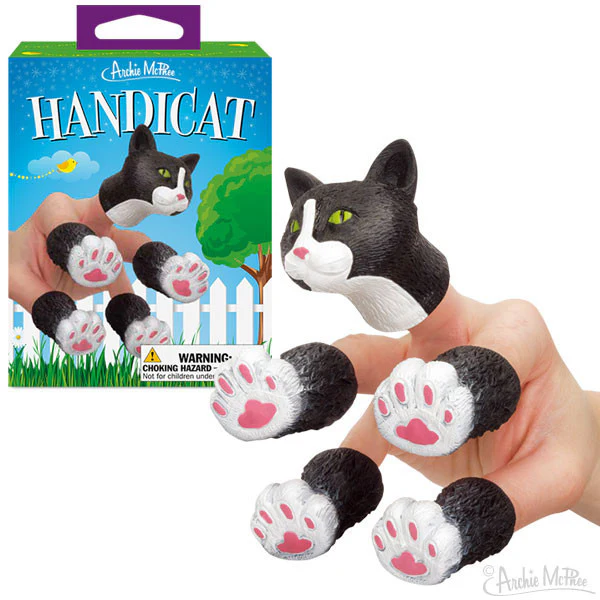 Handicat Finger Puppet