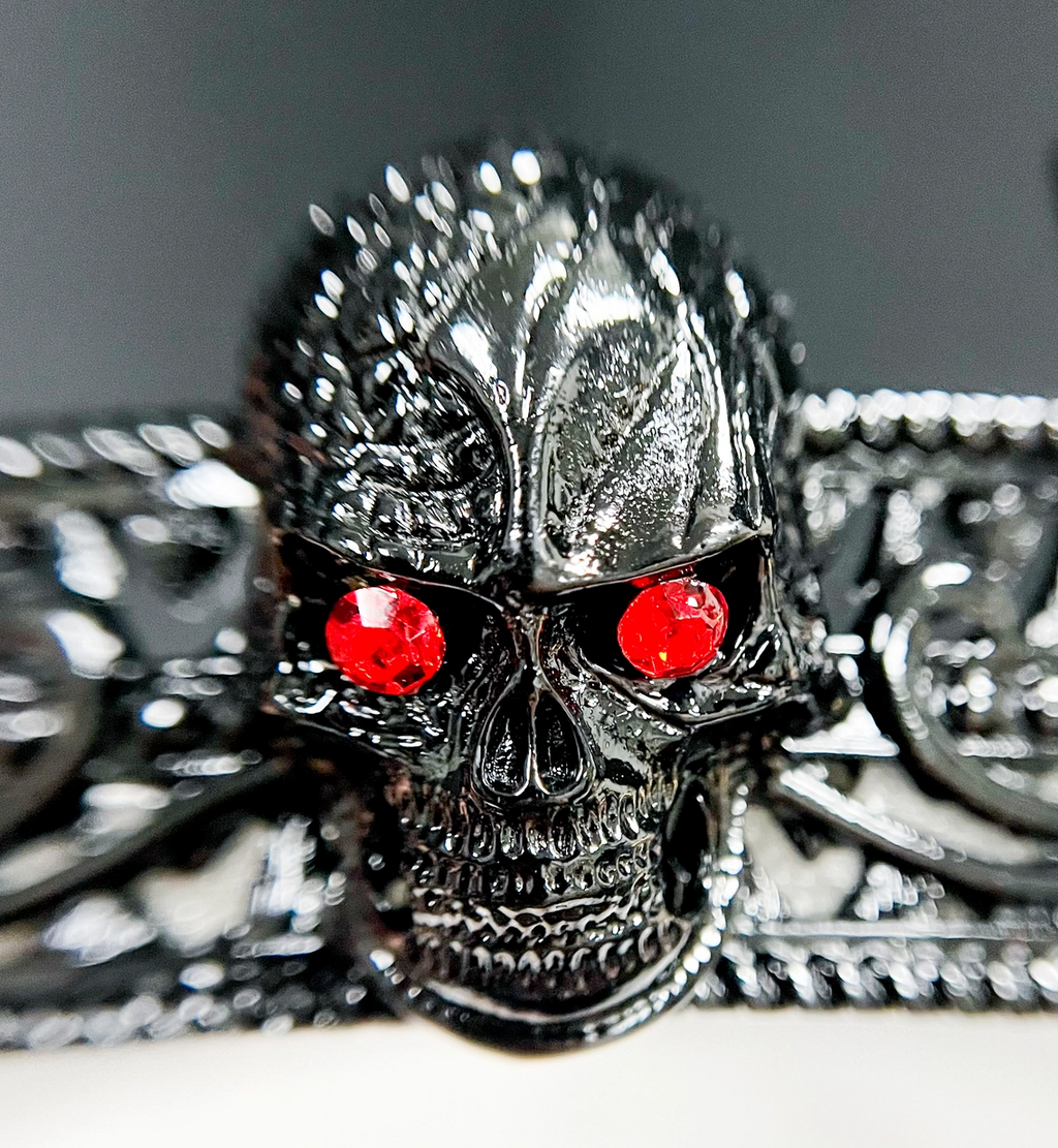 Black Skull King Crown