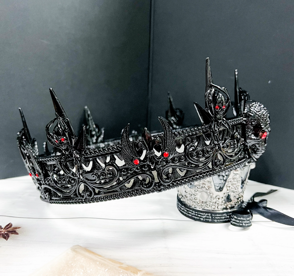 Black Skull King Crown