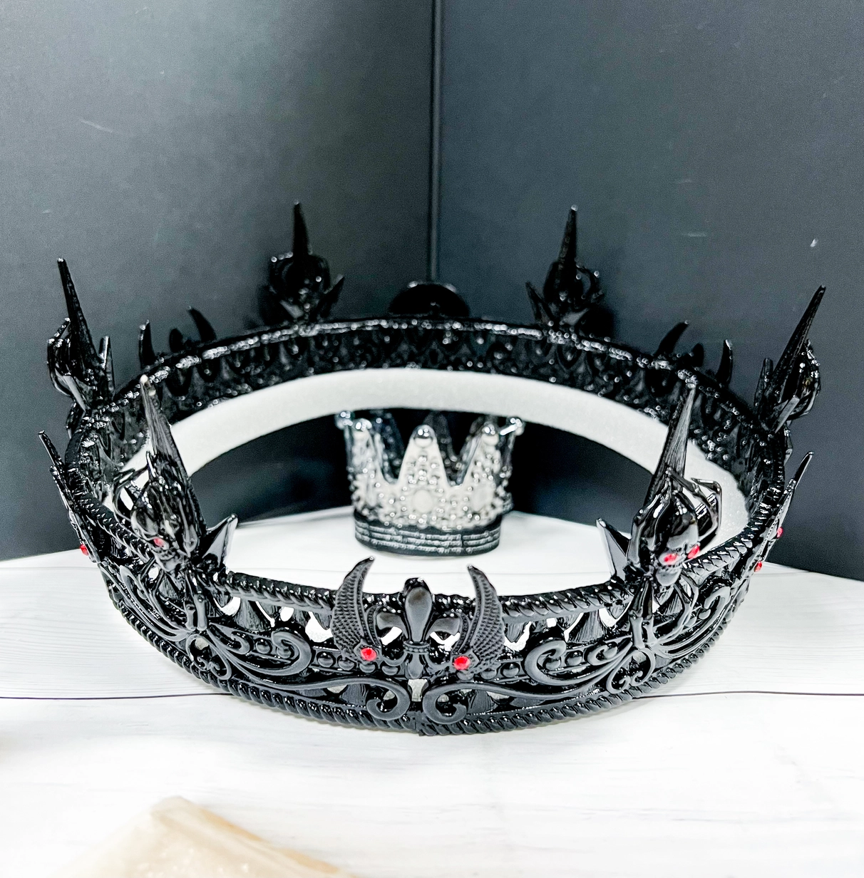 Black Skull King Crown
