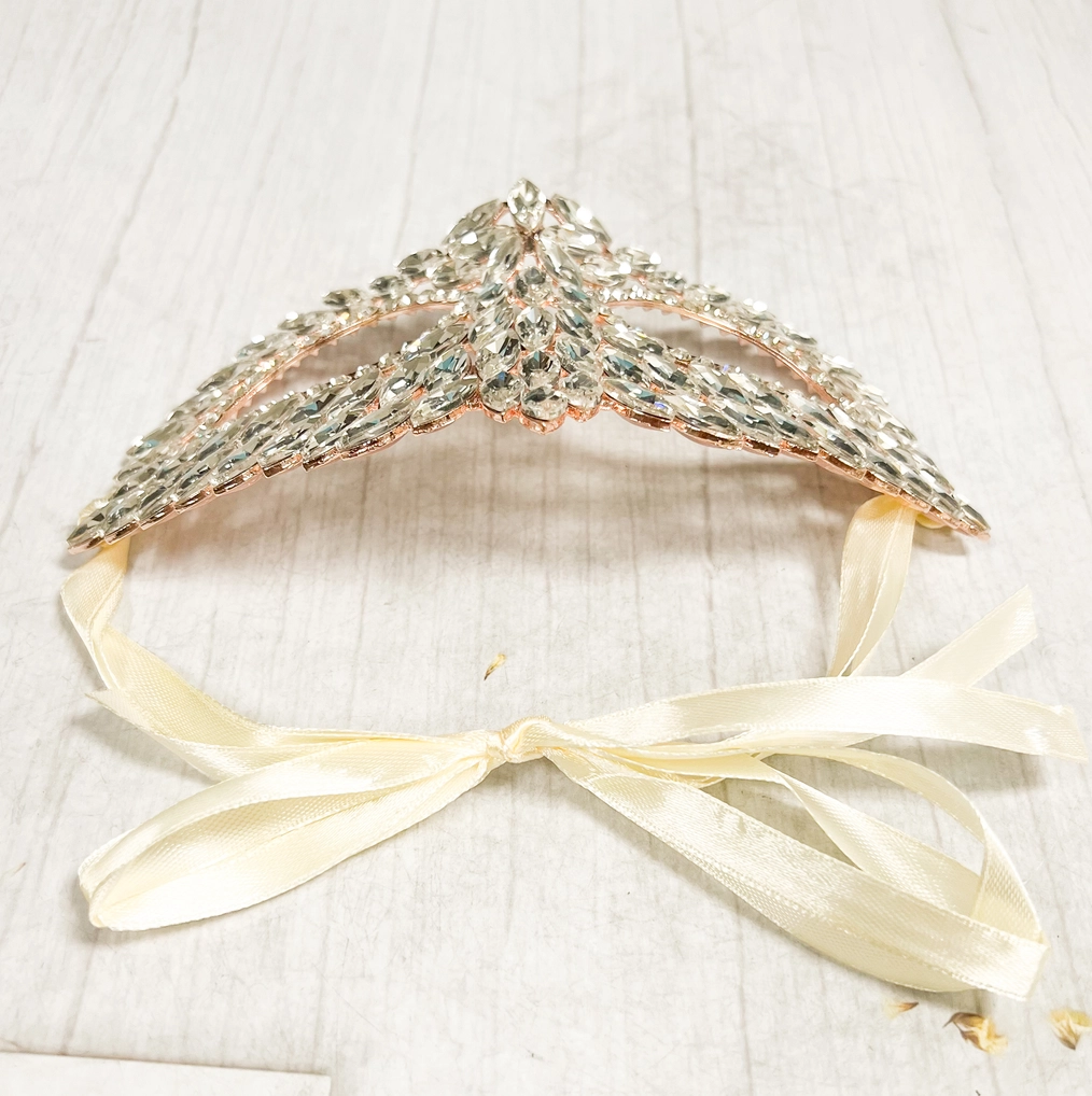 Gold Crystal Masquerade Mask