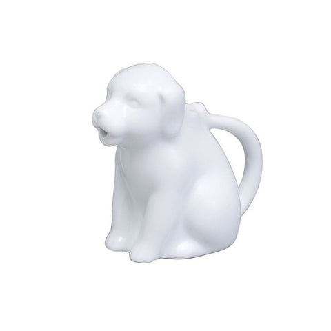 Mini Porcelain Dog Creamer 