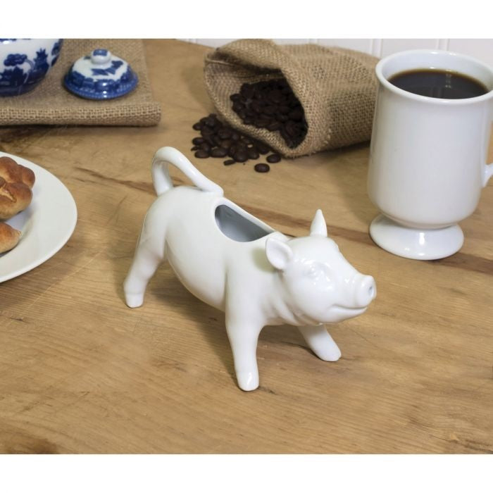Porcelain Pig Creamer