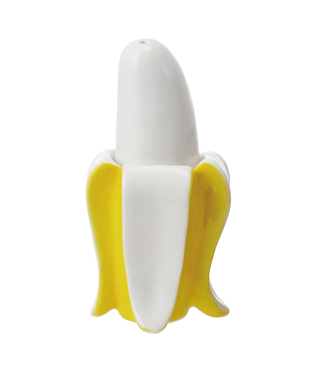 Stackable Banana Salt & Pepper Shaker