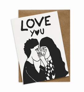 Love You Secret Kissers Card