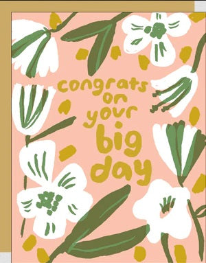 Big Day Congrats Card