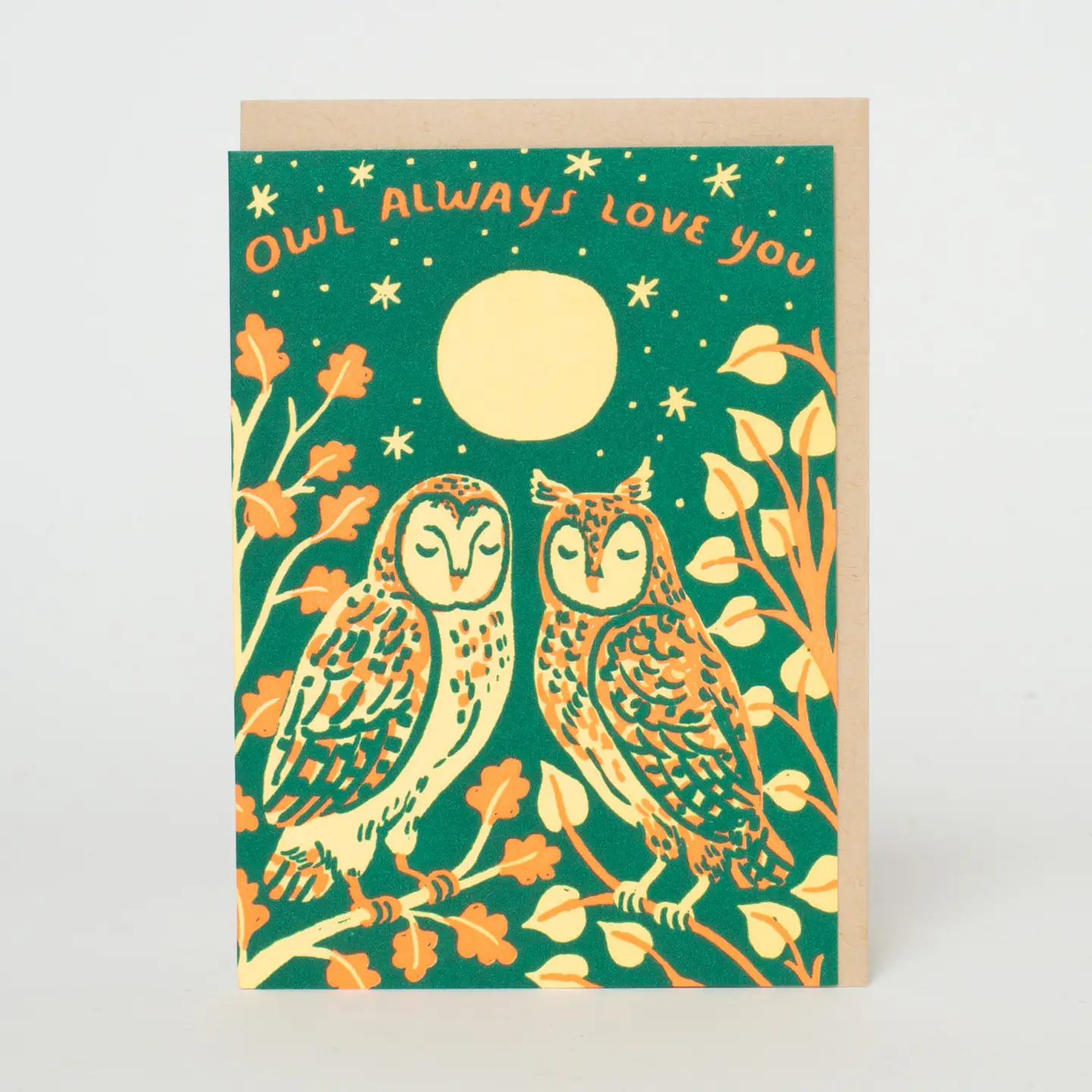 Owl Love Mini Greeting Card