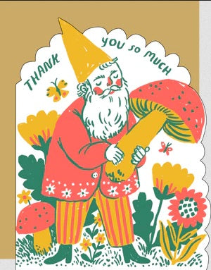 Thank You So Much Gnome Card