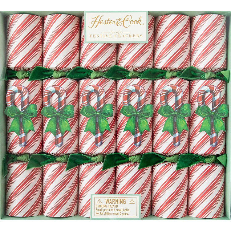 Hester & Cook Candy Cane Crackers