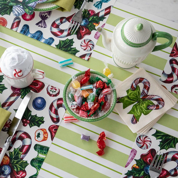  Hester & Cook's Candy Cane Napkins 