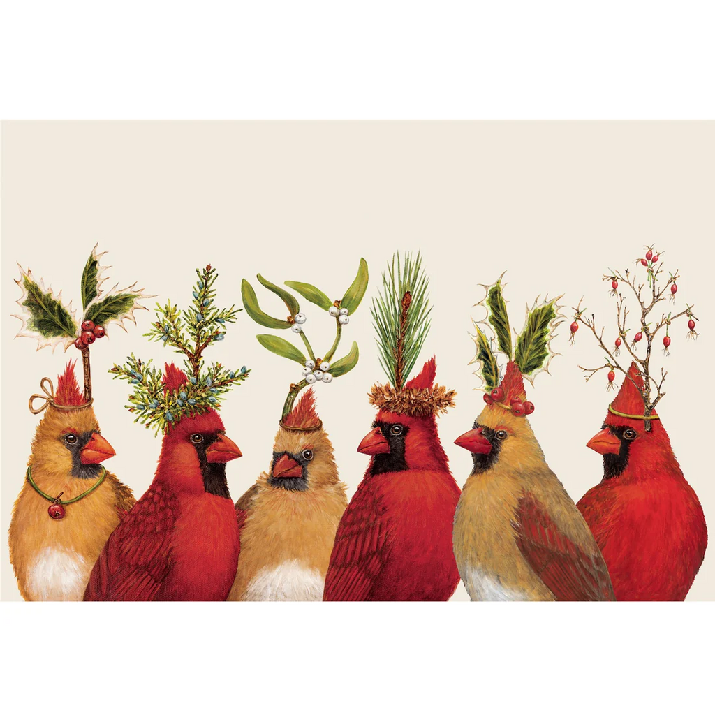 Hester & Cook Cardinal Party Placemats