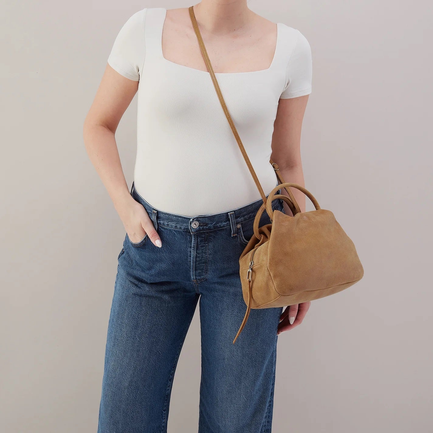 Darling Small Satchel in Whiskey