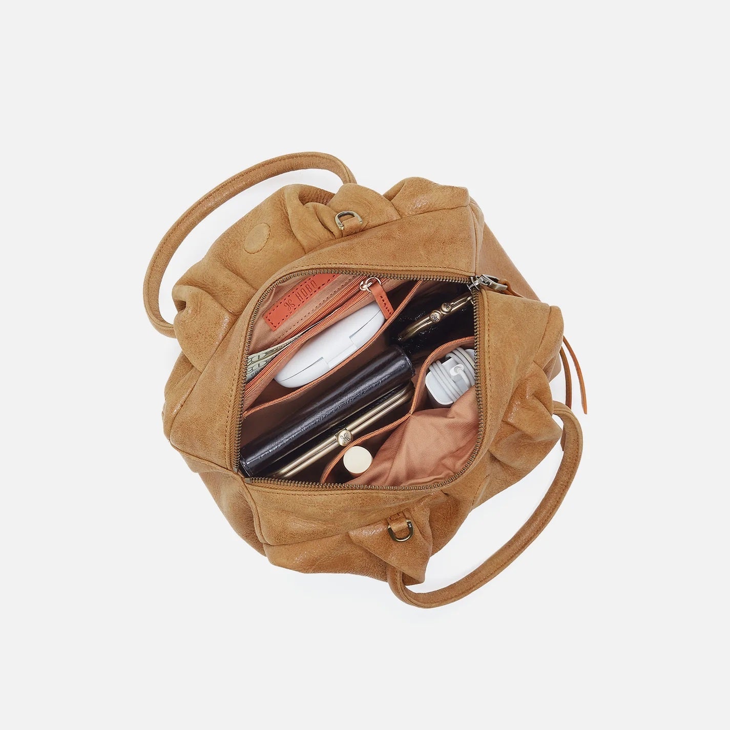 Darling Small Satchel in Whiskey