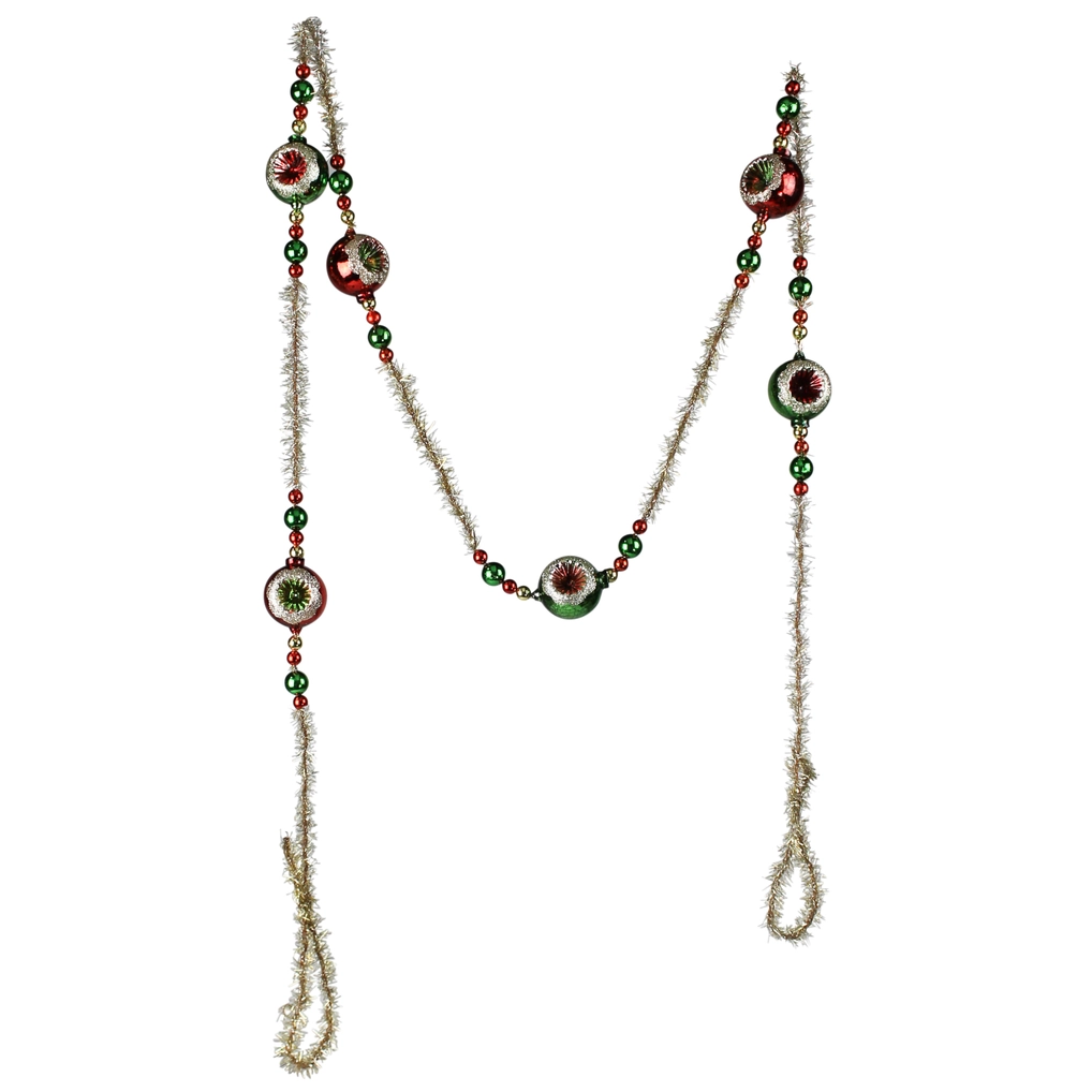 Glass & Tinsel Garland