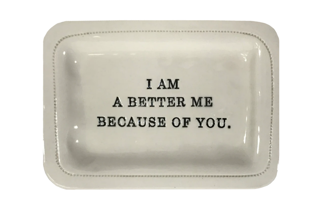 Porcelain Dish / Various Sayings