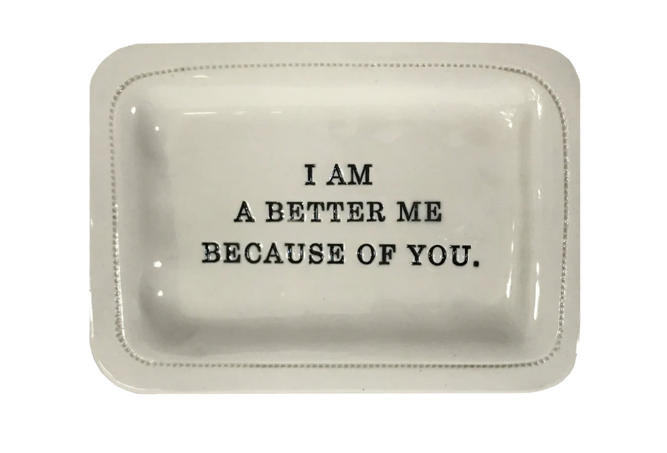 Porcelain Dish / Various Sayings