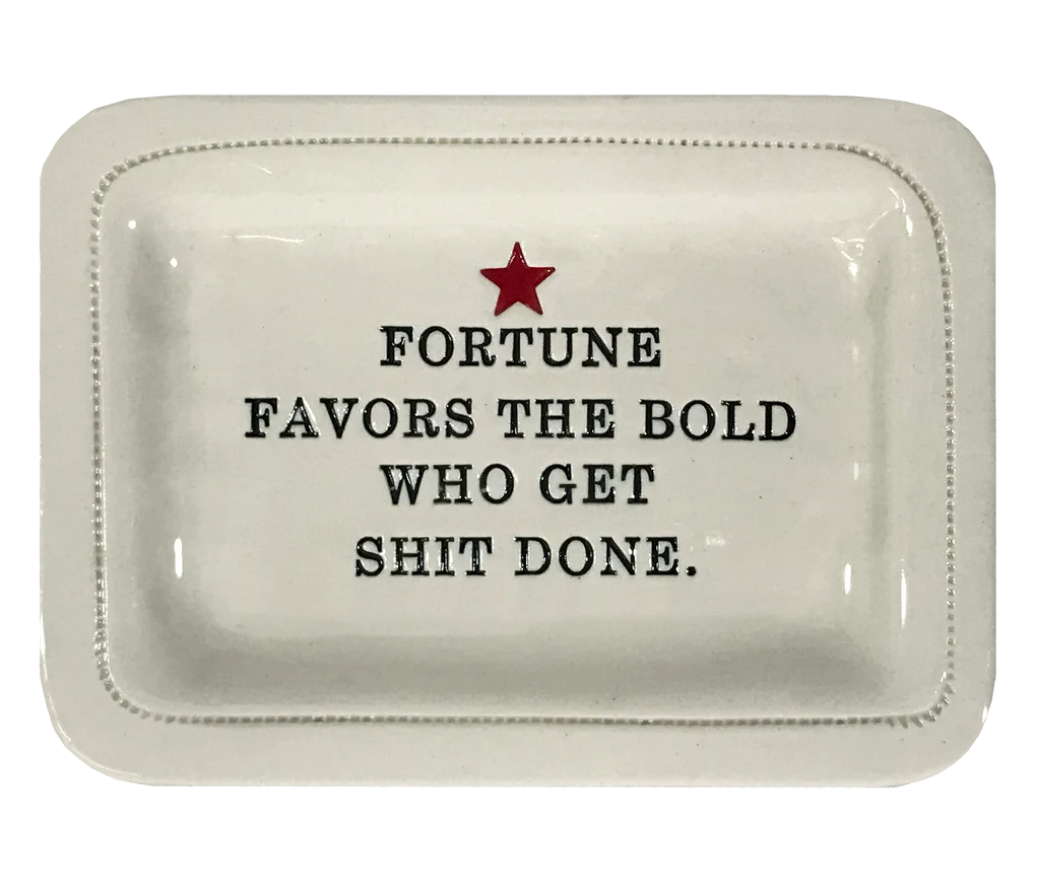 Porcelain Dish / Various Sayings