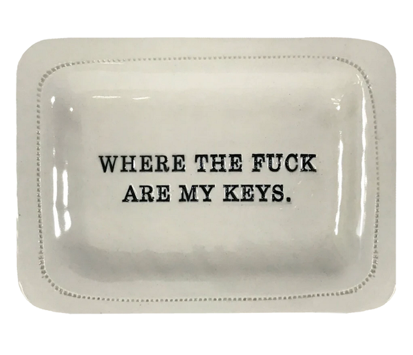 Porcelain Dish / Various Sayings