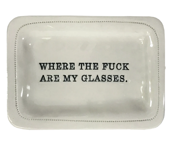 Porcelain Dish / Various Sayings