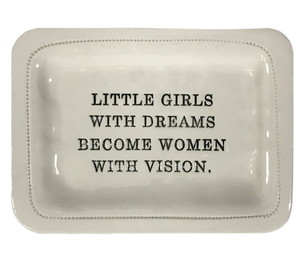 Porcelain Dish / Various Sayings