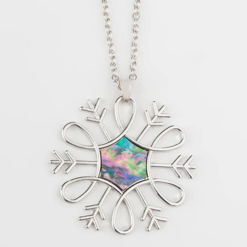 Eira Snowflake Pendant Necklace