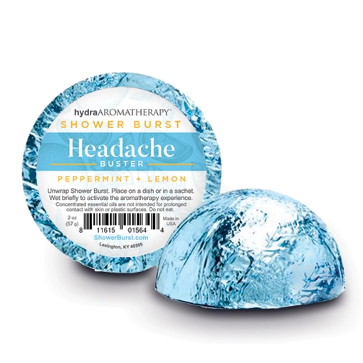 Hydra's Aromatherapy Shower Burst Tablet Headache